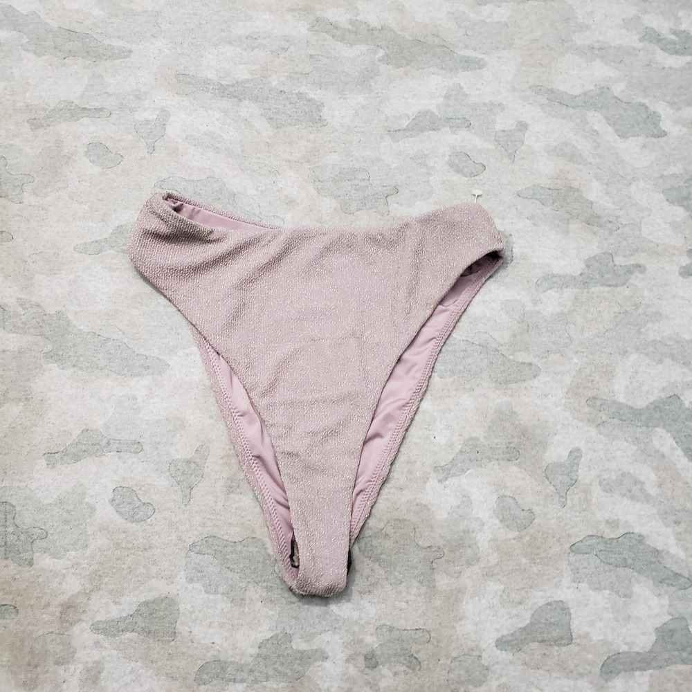 Good American Bikini Bottoms Womens 2 Purple NWT‎
